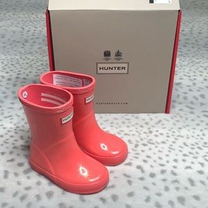 Hunter Starcloud Rain Boots Glitter Gloss